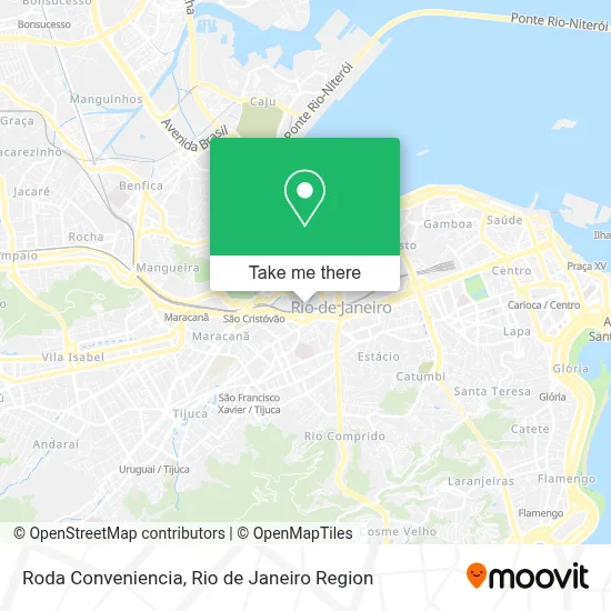 Roda Conveniencia map