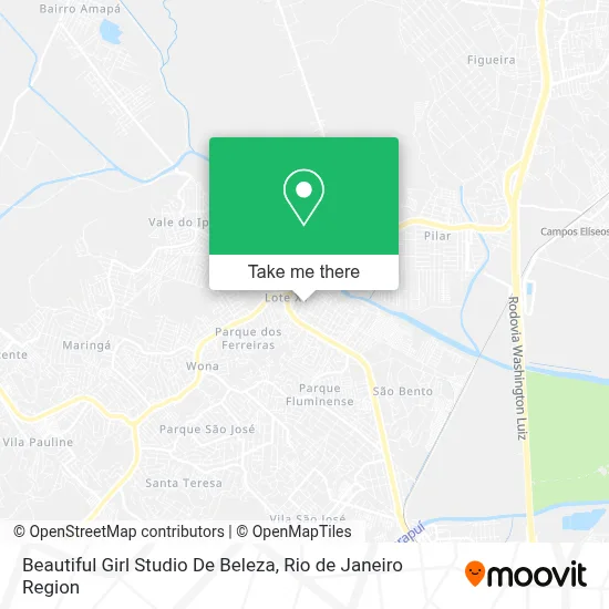 Beautiful Girl Studio De Beleza map