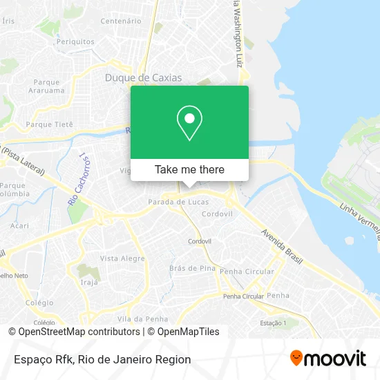 Espaço Rfk map
