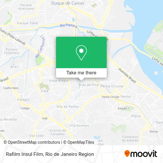 Rafilm Insul Film map