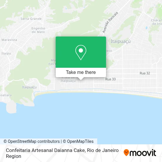 Confeitaria Artesanal Daianna Cake map