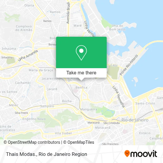 Thais Modas. map