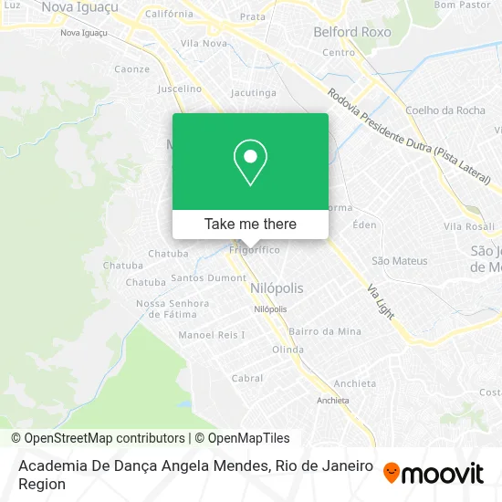 Academia De Dança Angela Mendes map