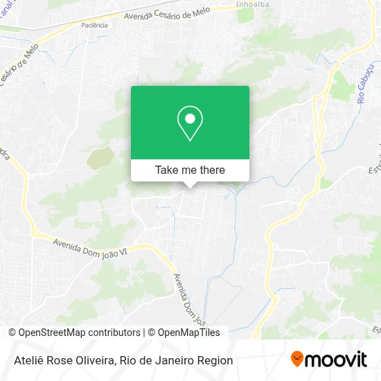 Ateliê Rose Oliveira map