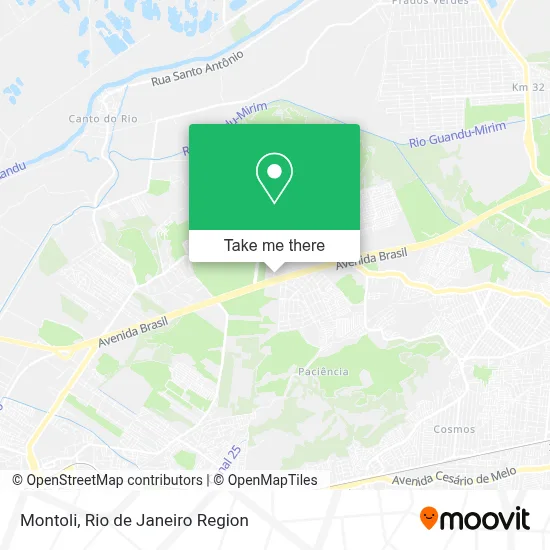 Montoli map