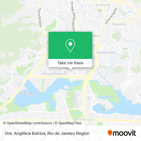Dra. Angélica Batista map