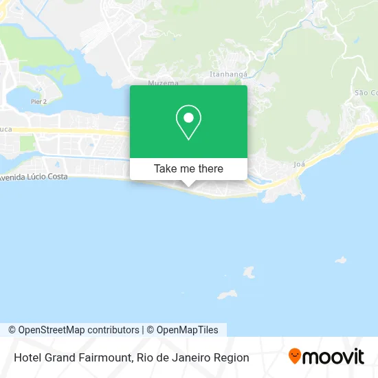 Hotel Grand Fairmount map