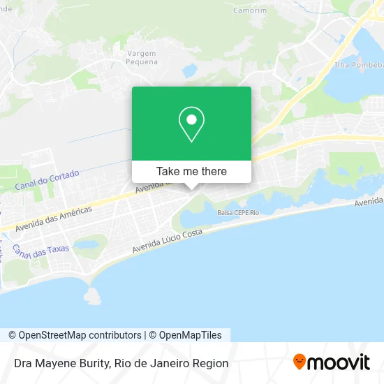 Dra Mayene Burity map