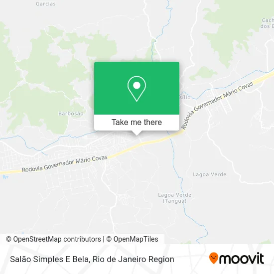 Salão Simples E Bela map