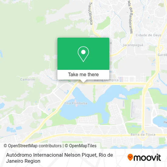 Autódromo Internacional Nelson Piquet map