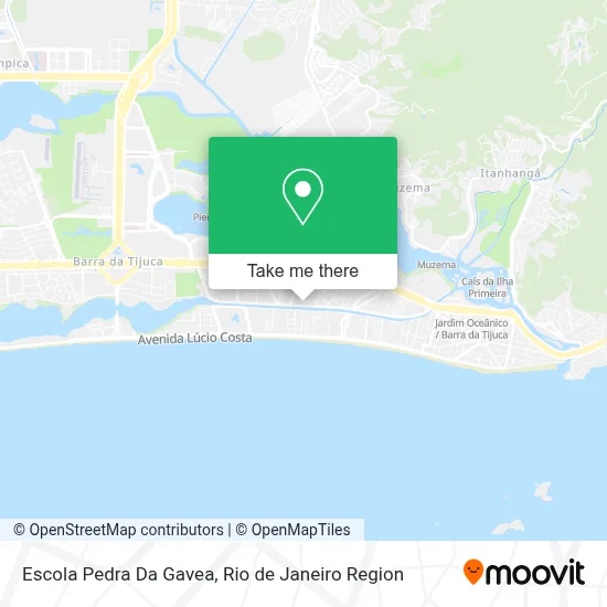 Escola  Pedra Da Gavea map