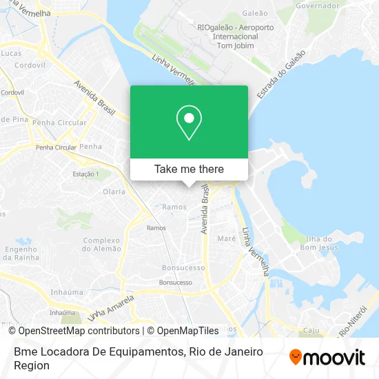 Bme Locadora De Equipamentos map