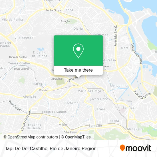 Iapi De Del Castilho map