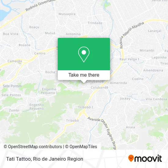 Tati Tattoo map