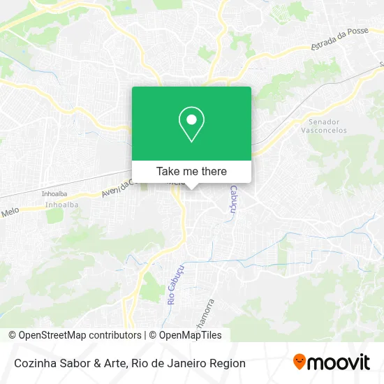 Cozinha Sabor & Arte map