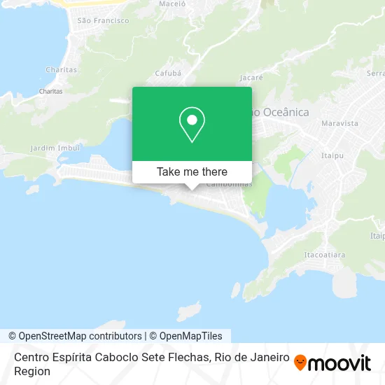Centro Espírita Caboclo Sete Flechas map