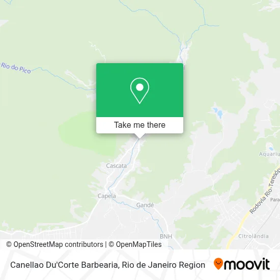 Canellao Du'Corte Barbearia map