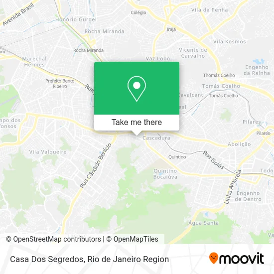 Casa Dos Segredos map