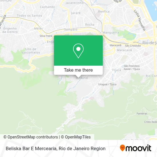 Beliska Bar E Mercearia map