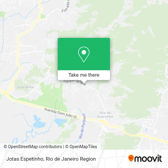 Jotas Espetinho map