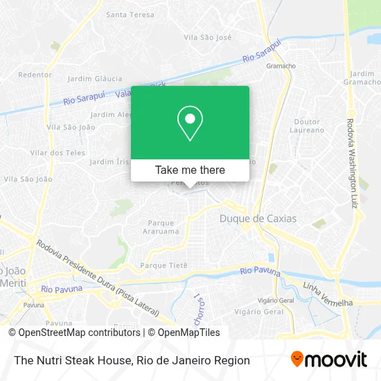 The Nutri Steak House map