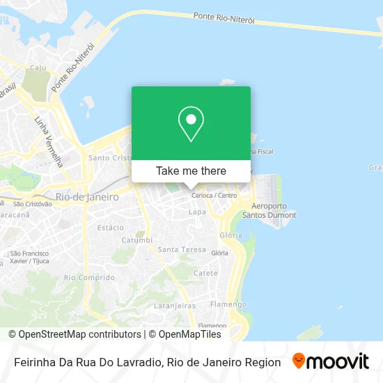 Feirinha Da Rua Do Lavradio map