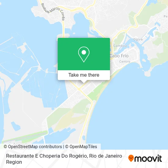 Restaurante E Choperia Do Rogério map