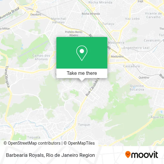 Barbearia Royals map