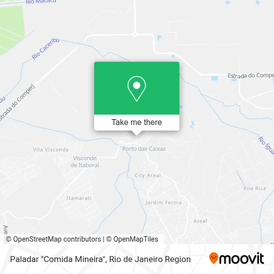 Paladar "Comida Mineira" map