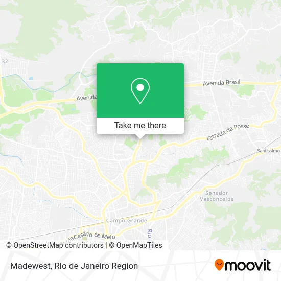 Madewest map