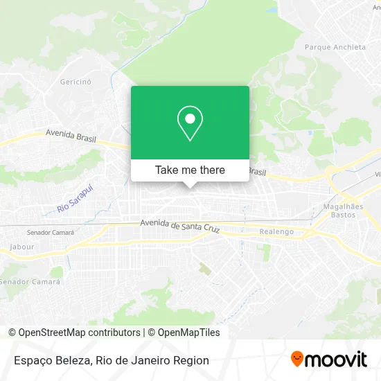 Espaço Beleza map
