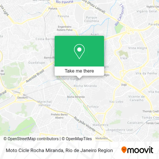 Moto Cicle Rocha Miranda map