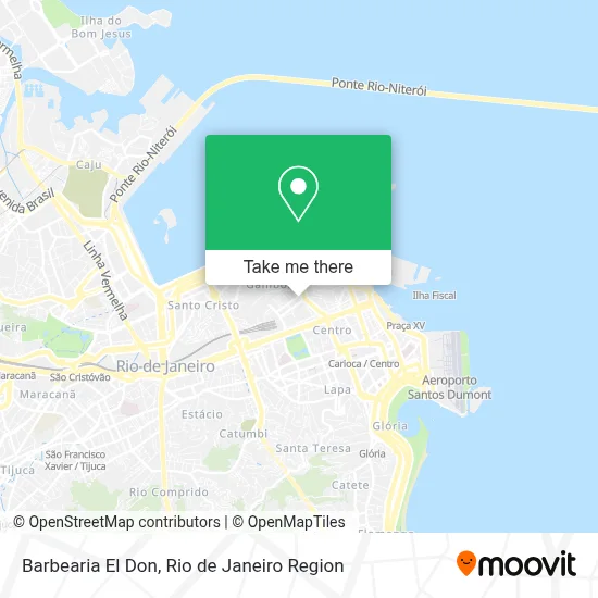 Barbearia El Don map