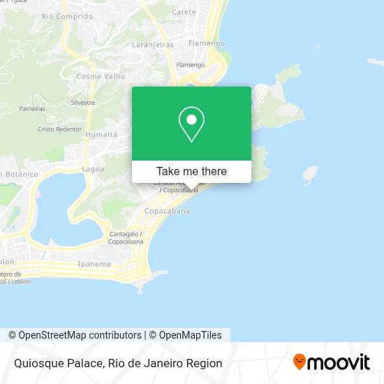 Quiosque Palace map