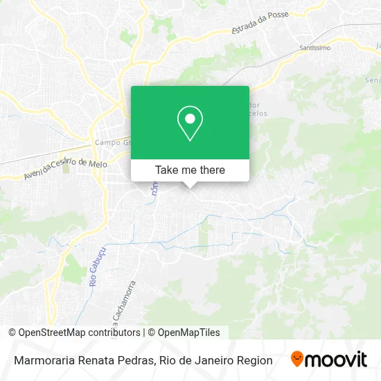 Marmoraria Renata Pedras map