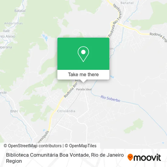 Biblioteca Comunitária Boa Vontade map