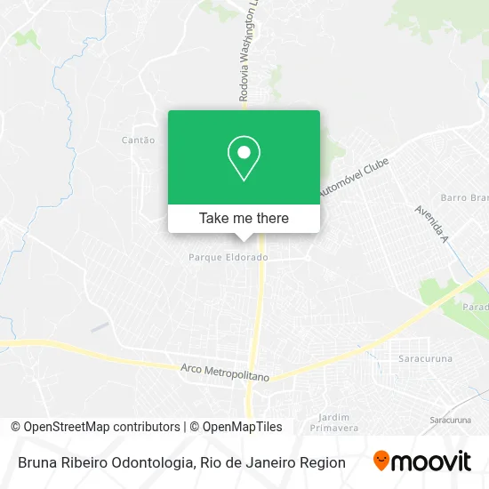 Bruna Ribeiro Odontologia map