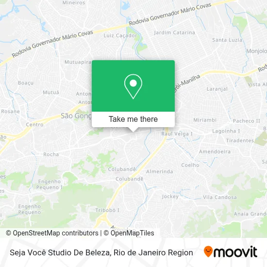Seja Você Studio De Beleza map