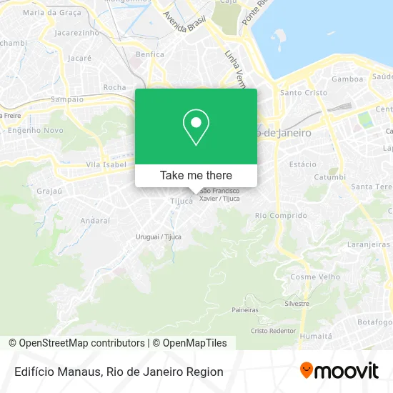 Edifício Manaus map