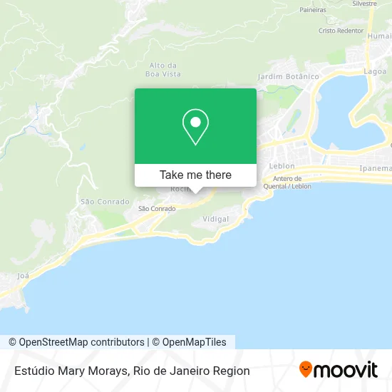 Estúdio Mary Morays map