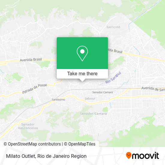 Milato Outlet map