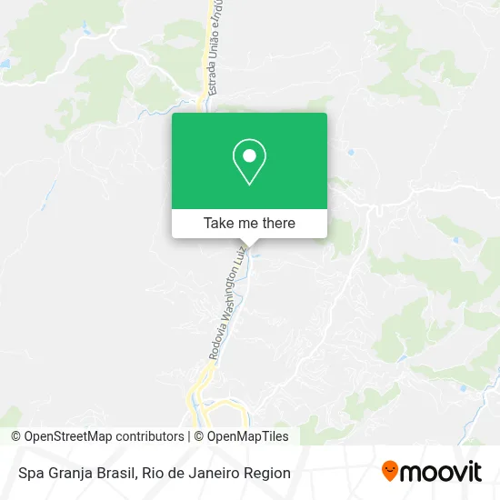 Spa Granja Brasil map