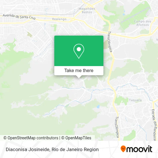 Diaconisa Josineide map