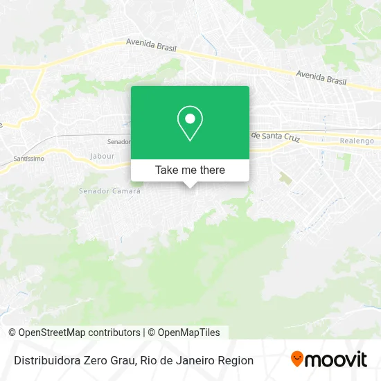 Distribuidora Zero Grau map