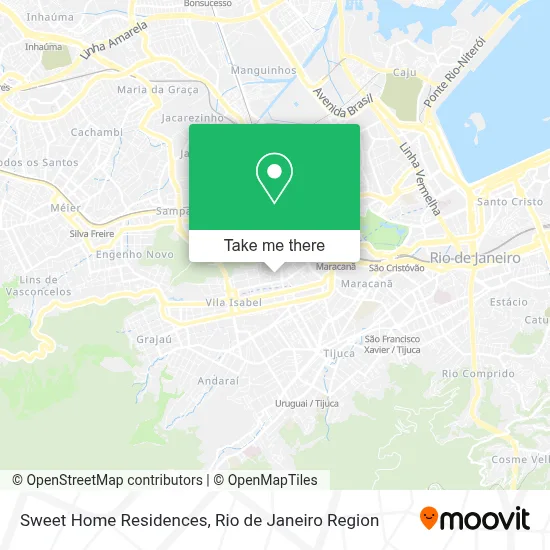 Sweet Home Residences map