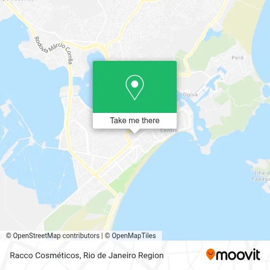 Racco Cosméticos map