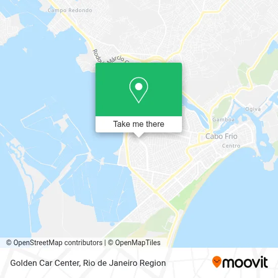 Golden Car Center map