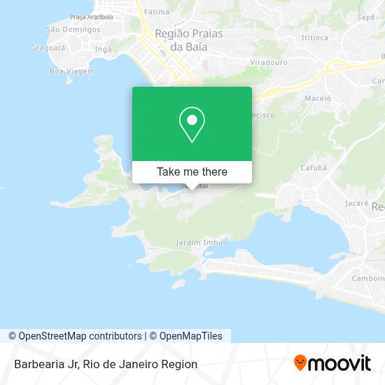 Barbearia Jr map