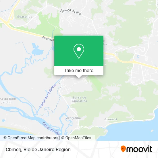 Cbmerj map