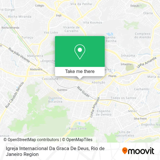 Igreja Internacional Da Graca De Deus map